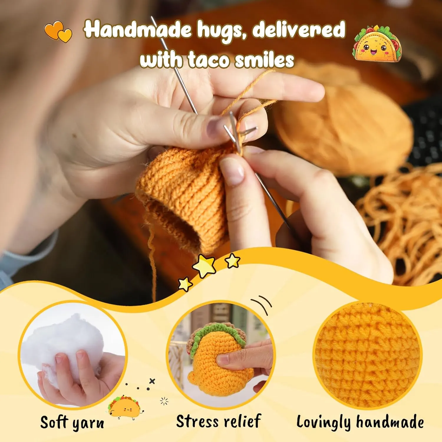 couple gift crochet taco 4