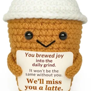 coworker leaving gift coffee 1