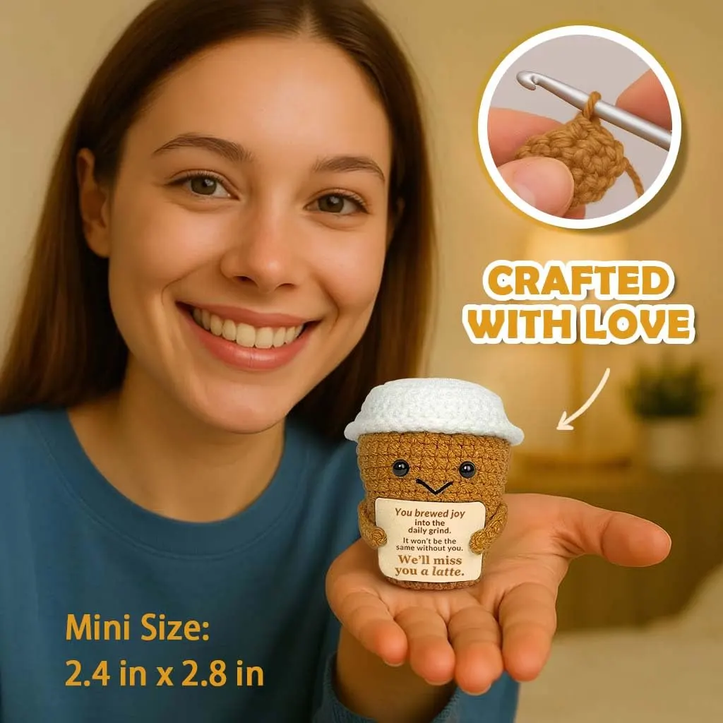 coworker leaving gift coffee 4