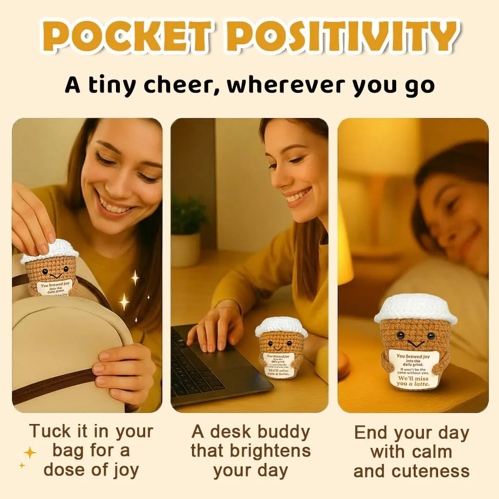 coworker leaving gift coffee 5