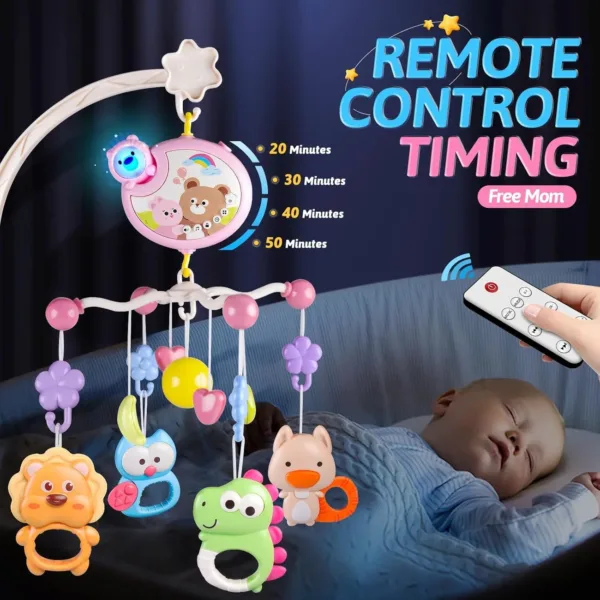 crib mobile music lights 4