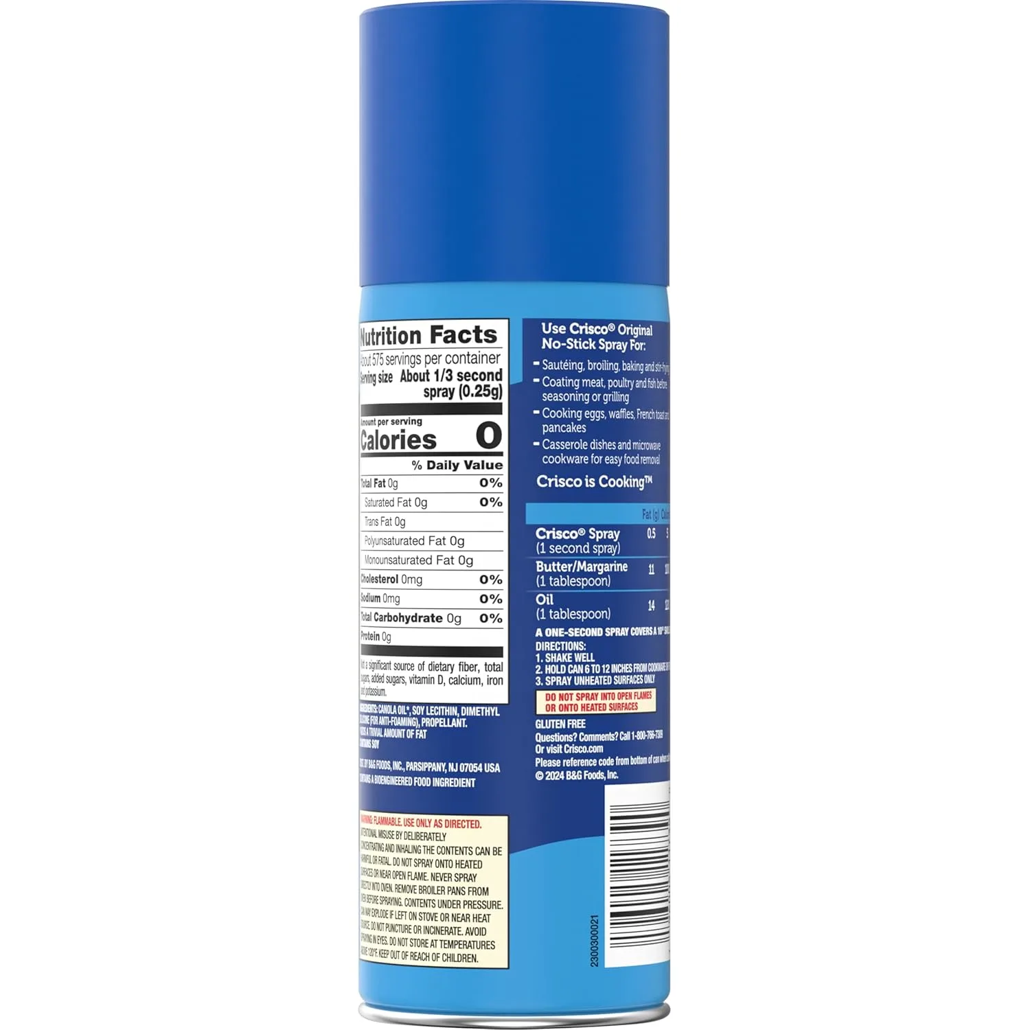 crisco original non stick 5