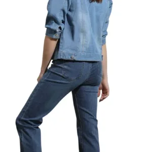 cropped denim jacket 5