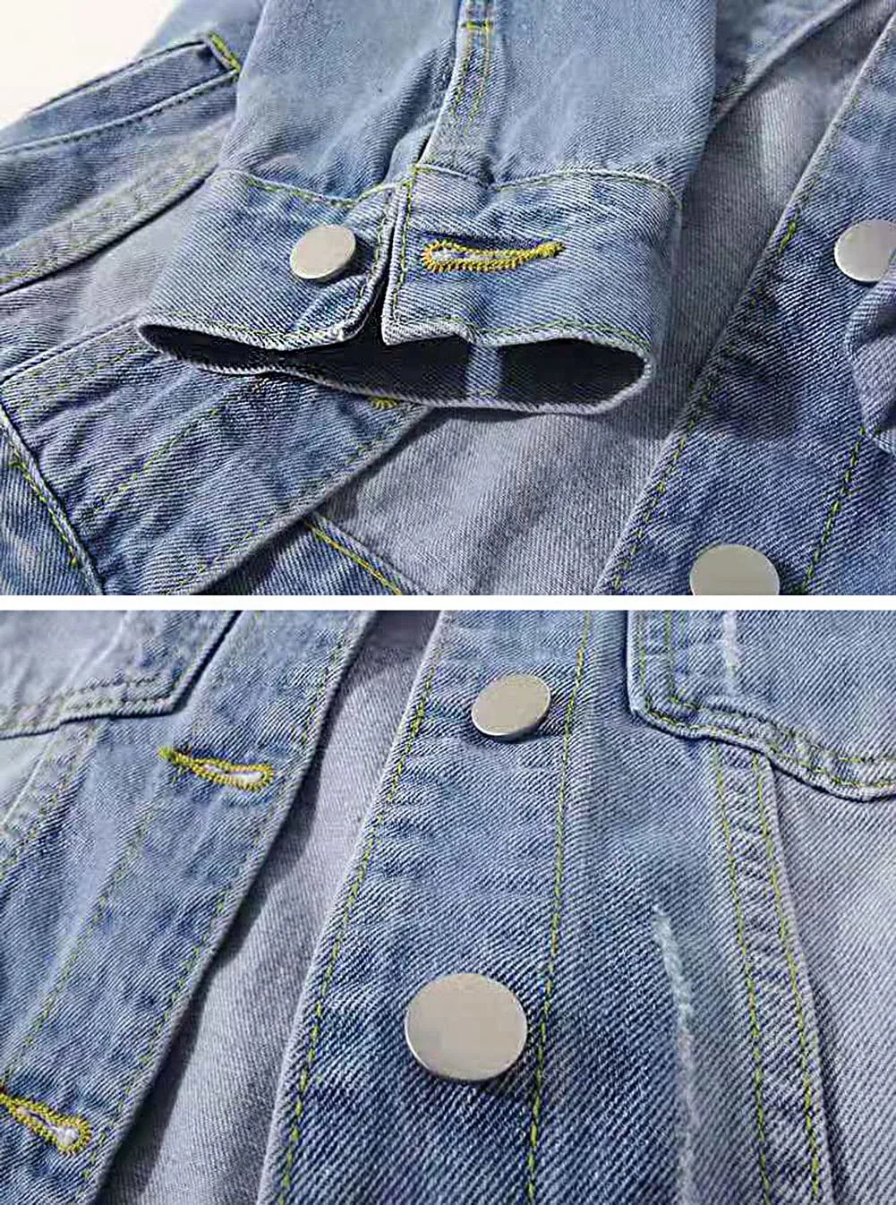 cropped denim jacket 6