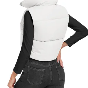 cropped puffer vest 3