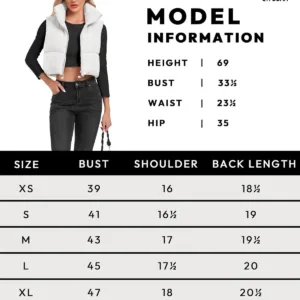 cropped puffer vest 7