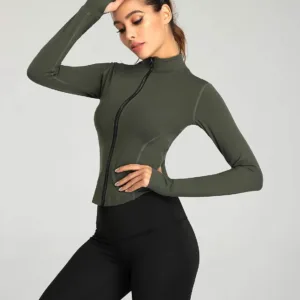 cropped workout jacket 4