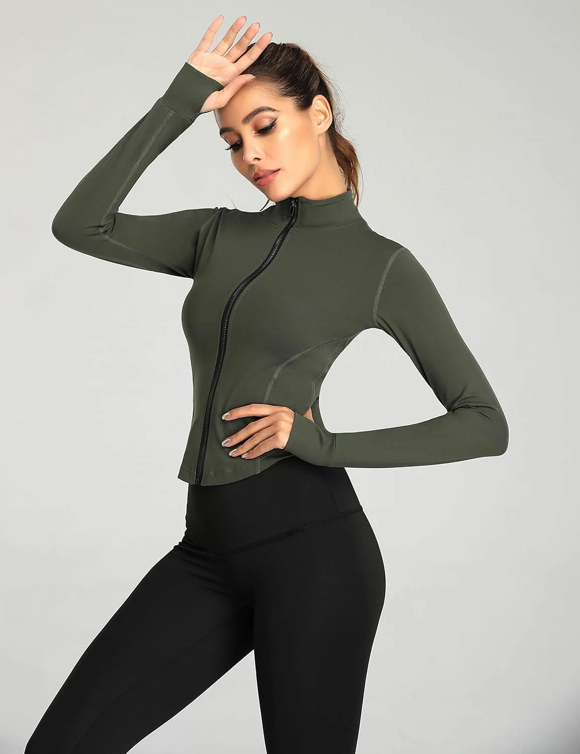 cropped workout jacket 4