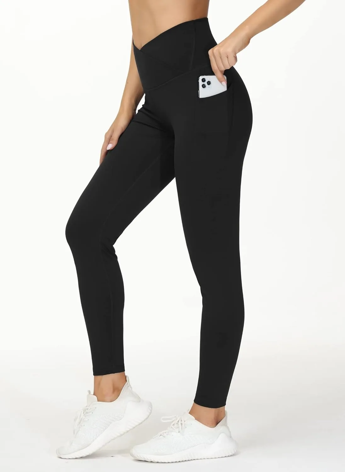 cross waist leggings pockets 2