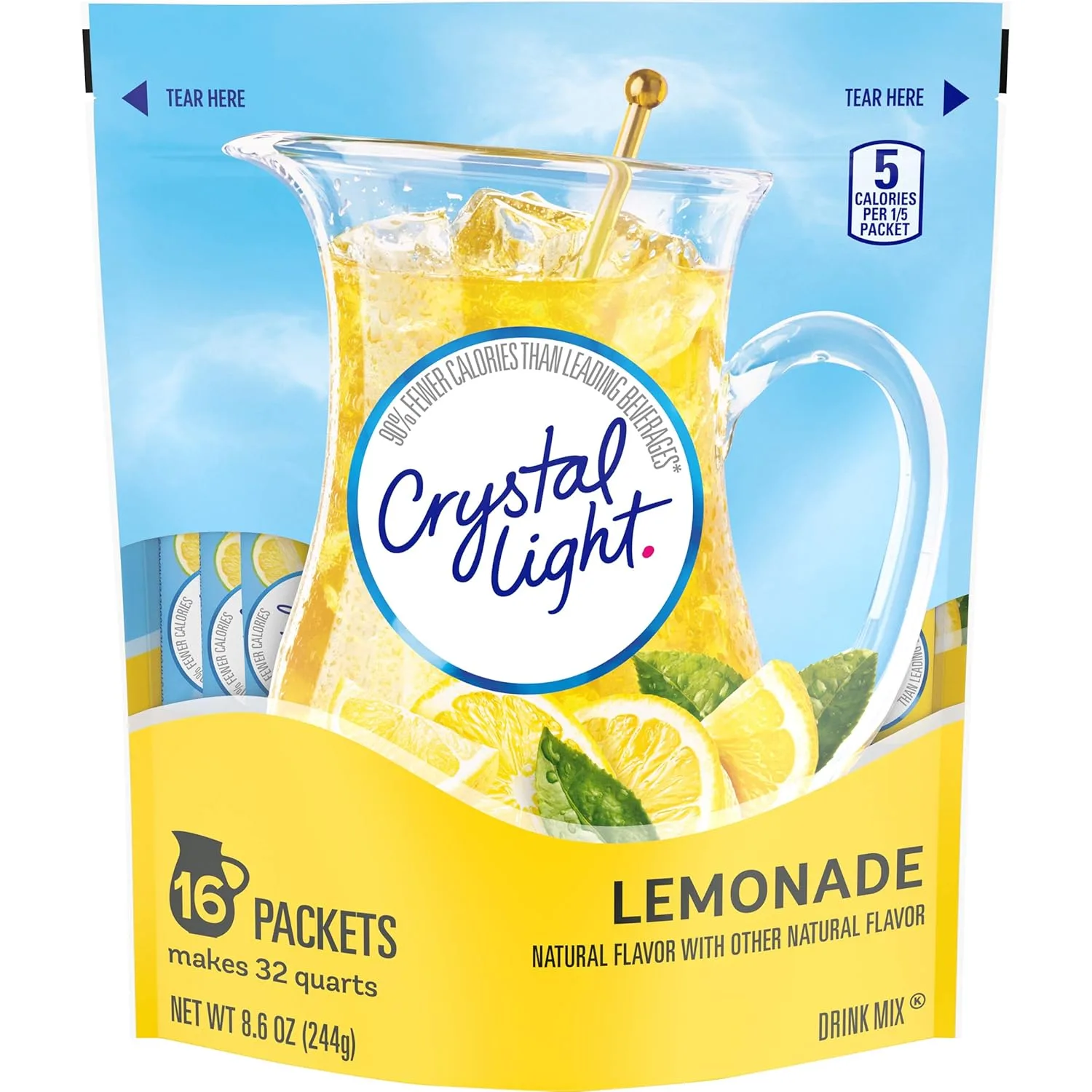 crystal light lemonade drink 1