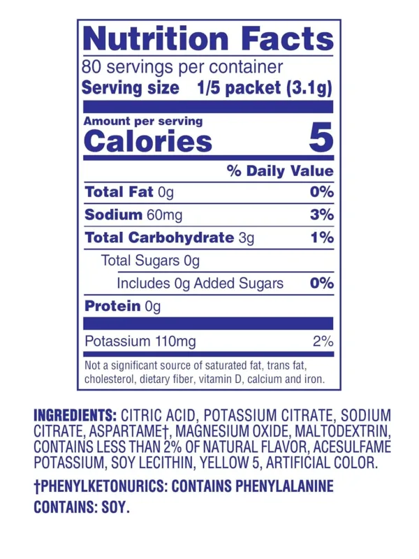 crystal light lemonade drink 2