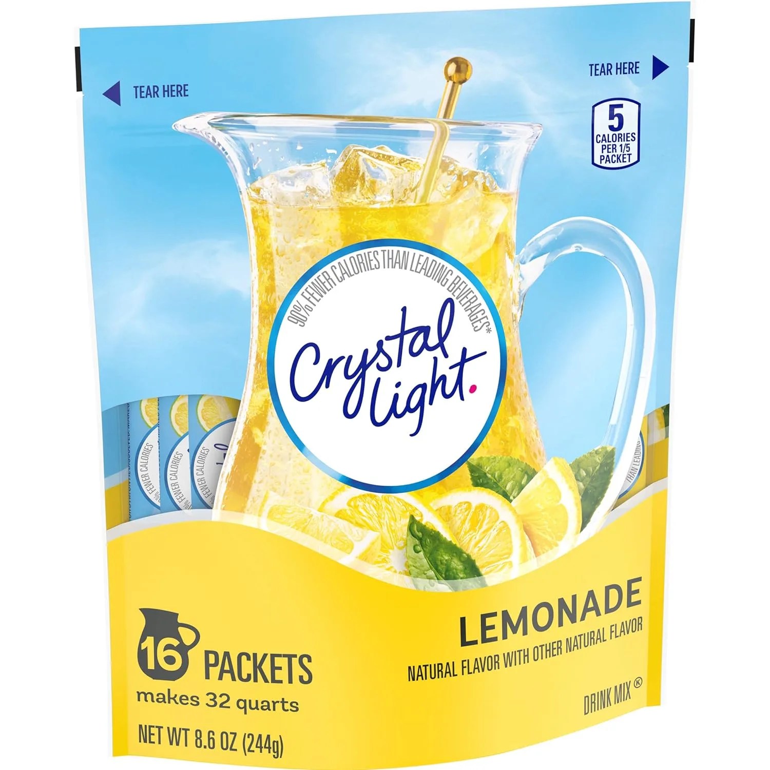 crystal light lemonade drink 3