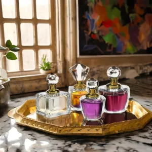 crystal perfume bottle set 2