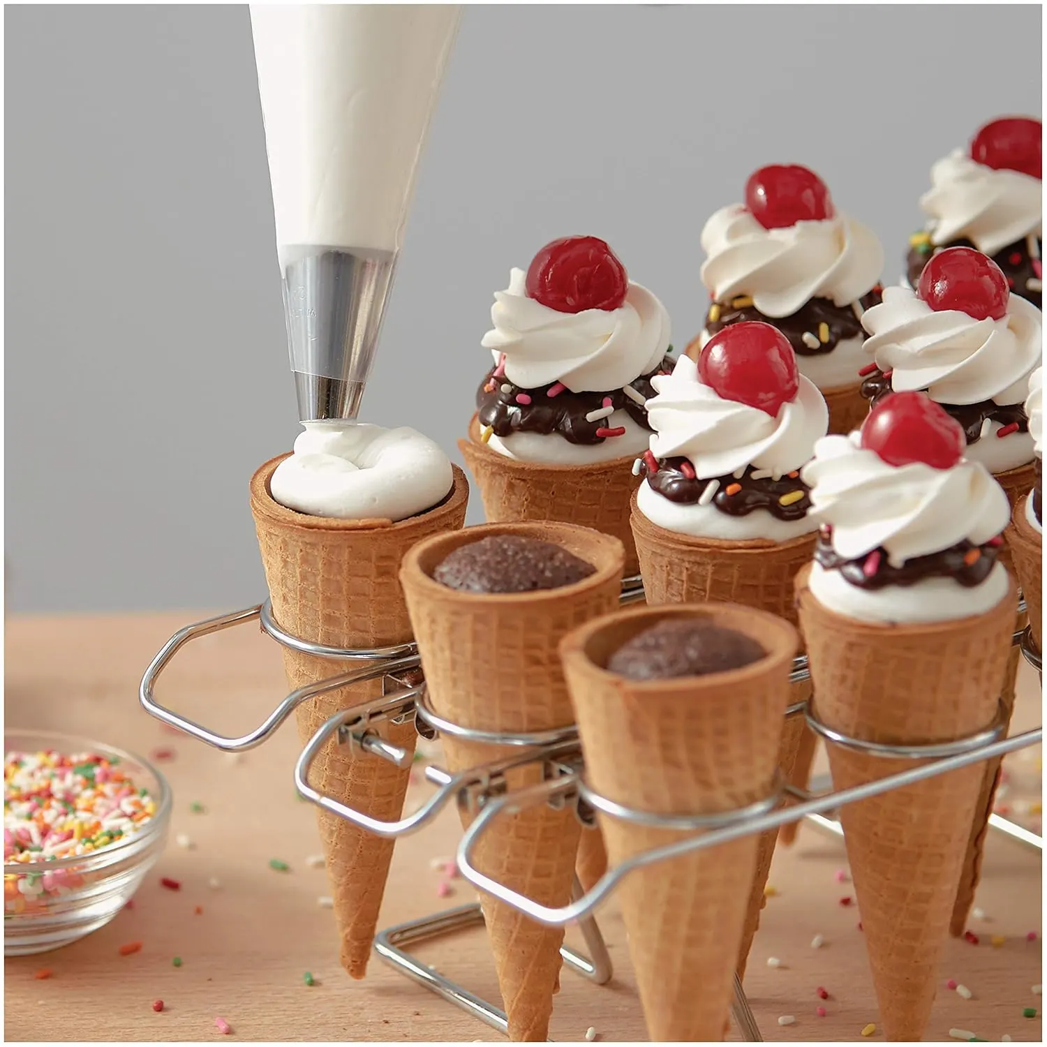 cupcake cone baking rack 4