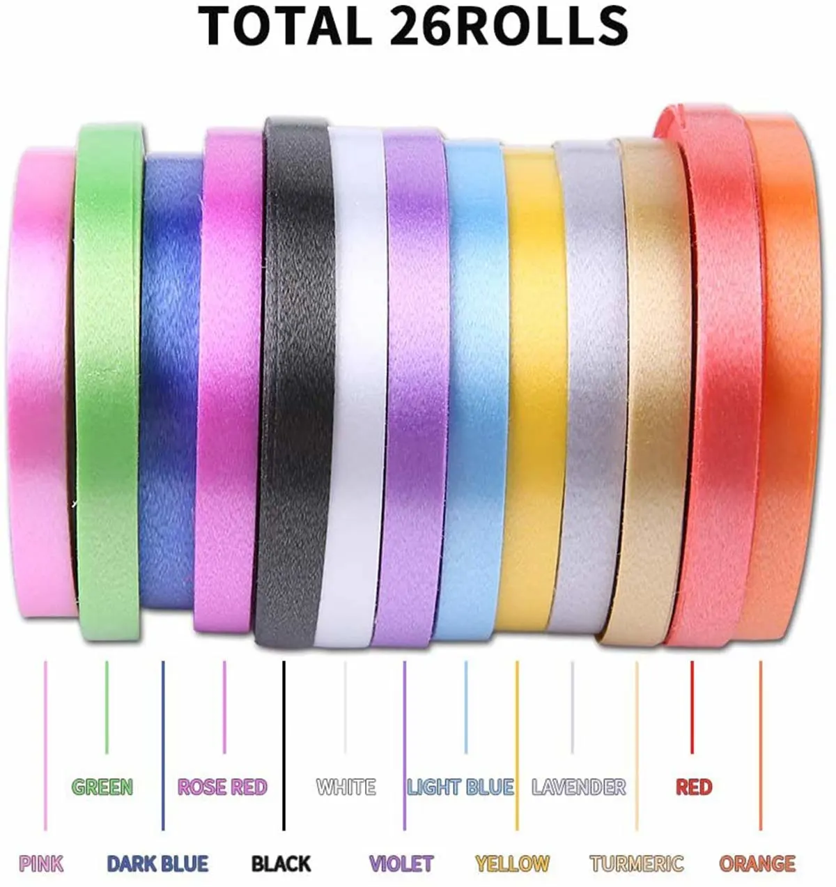 curling ribbon set 4