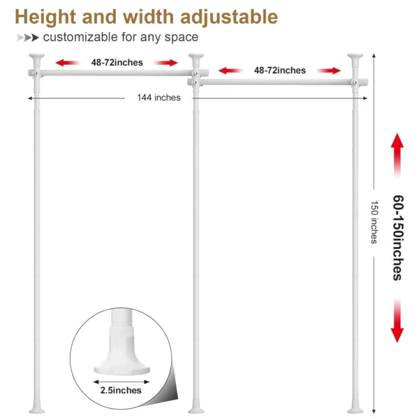 curtain divider stand 3