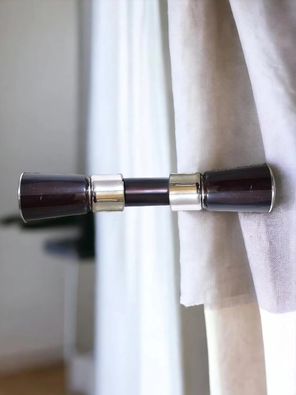 curtain finials brackets set 5