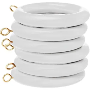 curtain rings wooden 5