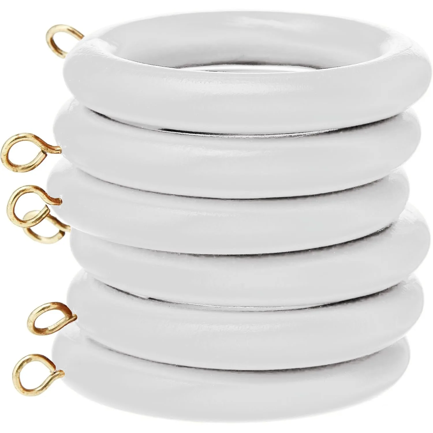 curtain rings wooden 5