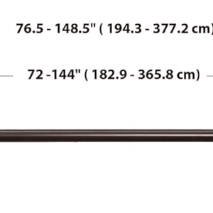 curtain rod bronze 4