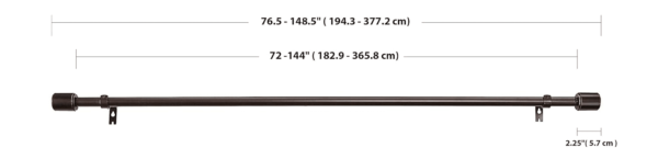 curtain rod bronze 4