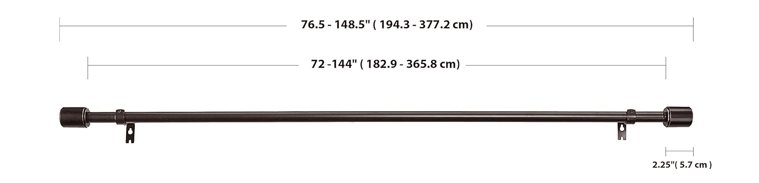 curtain rod bronze 4