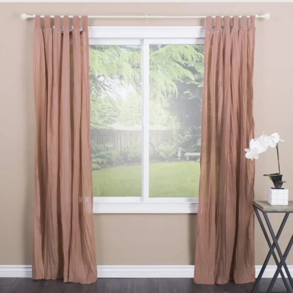 curtain rod ivory leaf 3