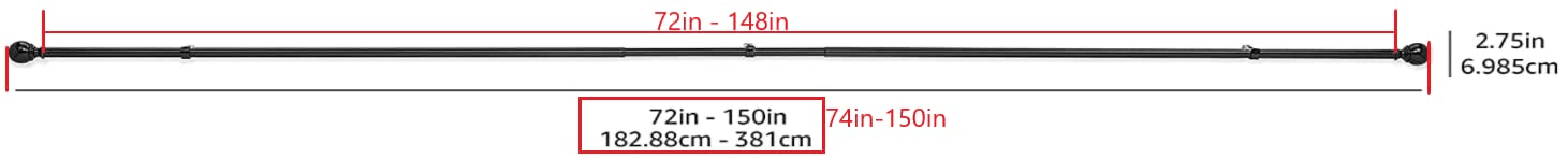 curtain rod nickel 5