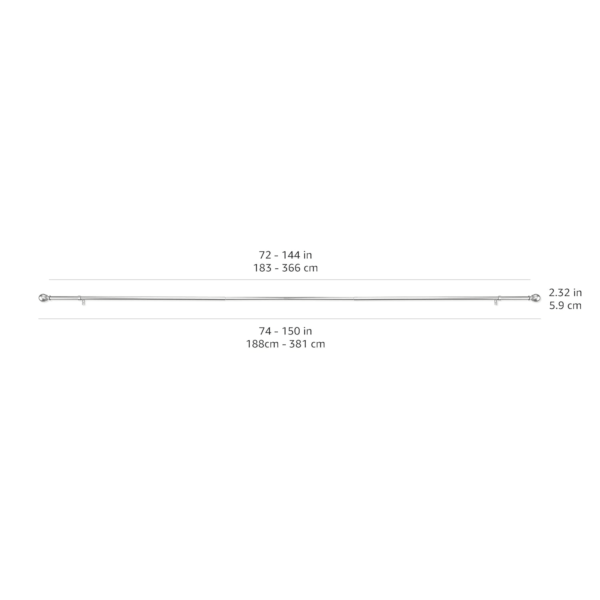 curtain rod nickel 7
