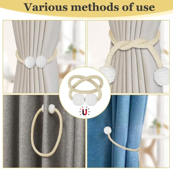 curtain tiebacks buckles 4