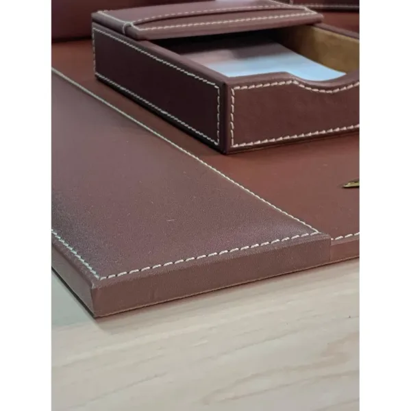 dacasso leather desk set 4
