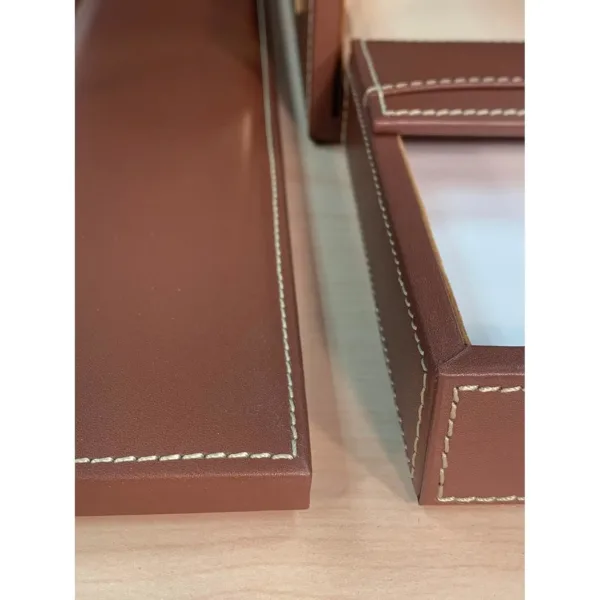 dacasso leather desk set 5