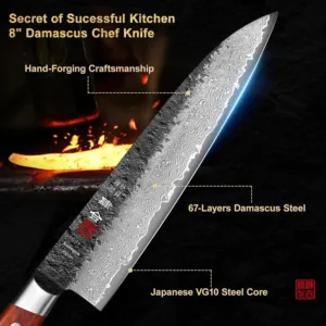 damascus chef knife 5