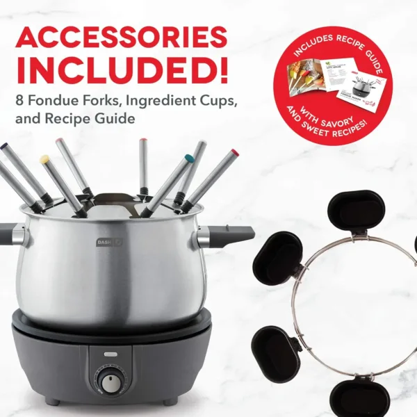 dash deluxe fondue 6