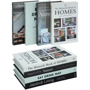 decorative book set fake 1