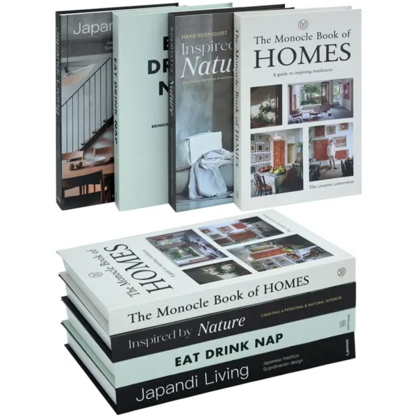 decorative book set fake 1