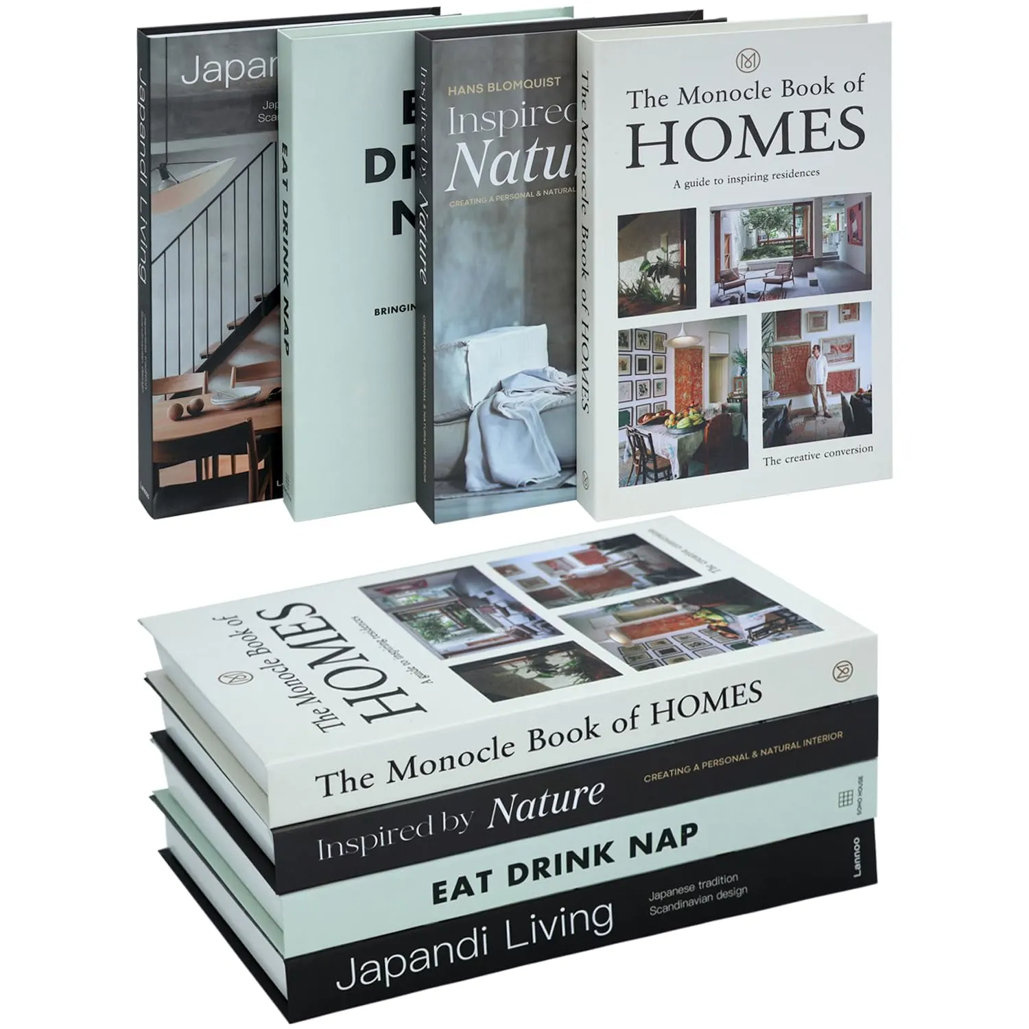 decorative book set fake 1