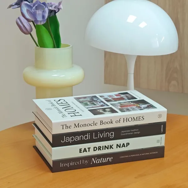 decorative book set fake 3