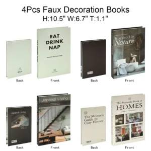 decorative book set fake 6