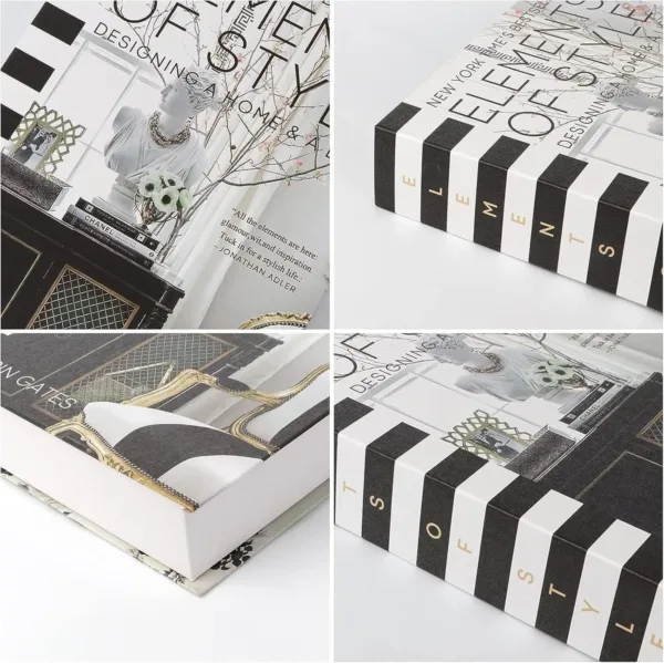 decorative books faux 3