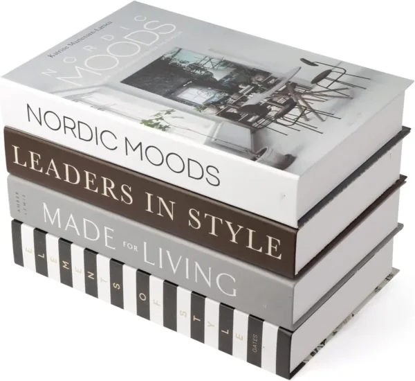 decorative books faux 4