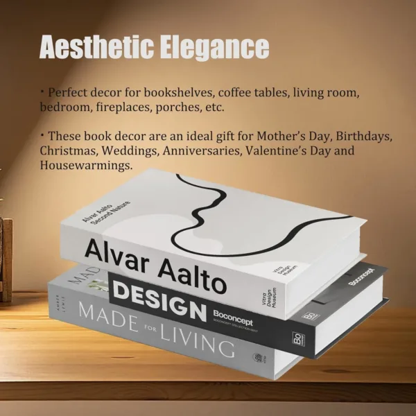 decorative faux books 5