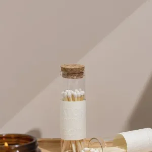 decorative matches jar 2