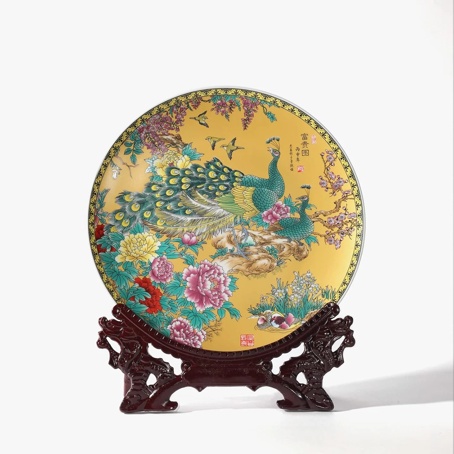decorative plates display 1