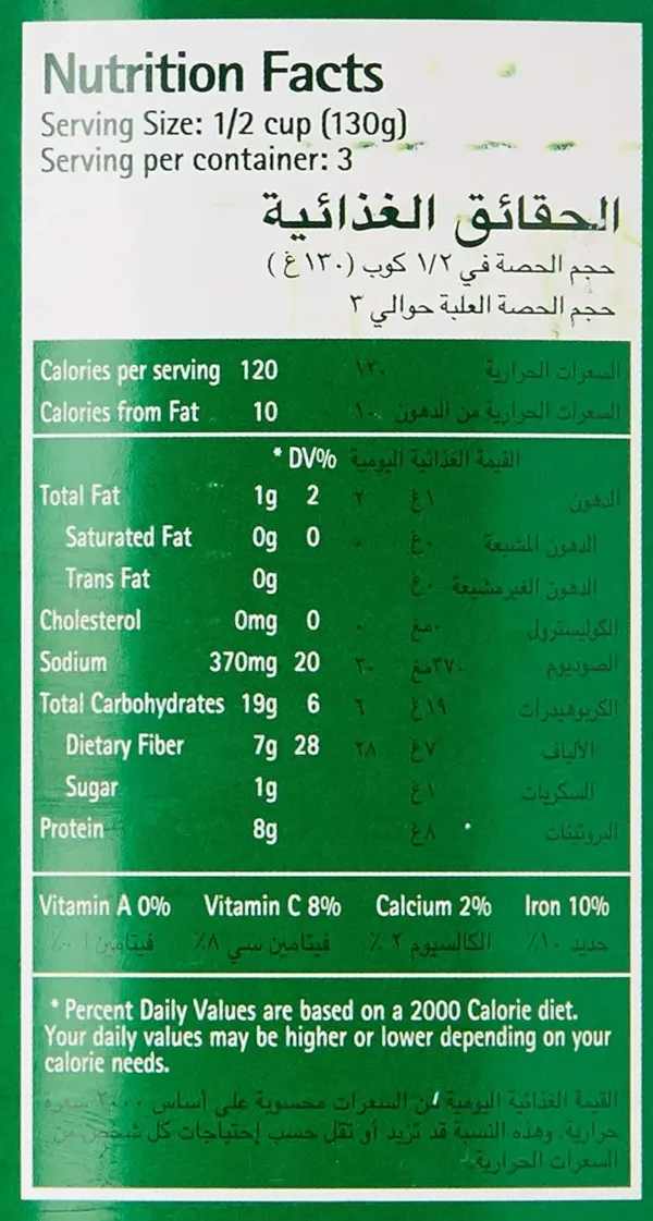 del monte chick peas 2