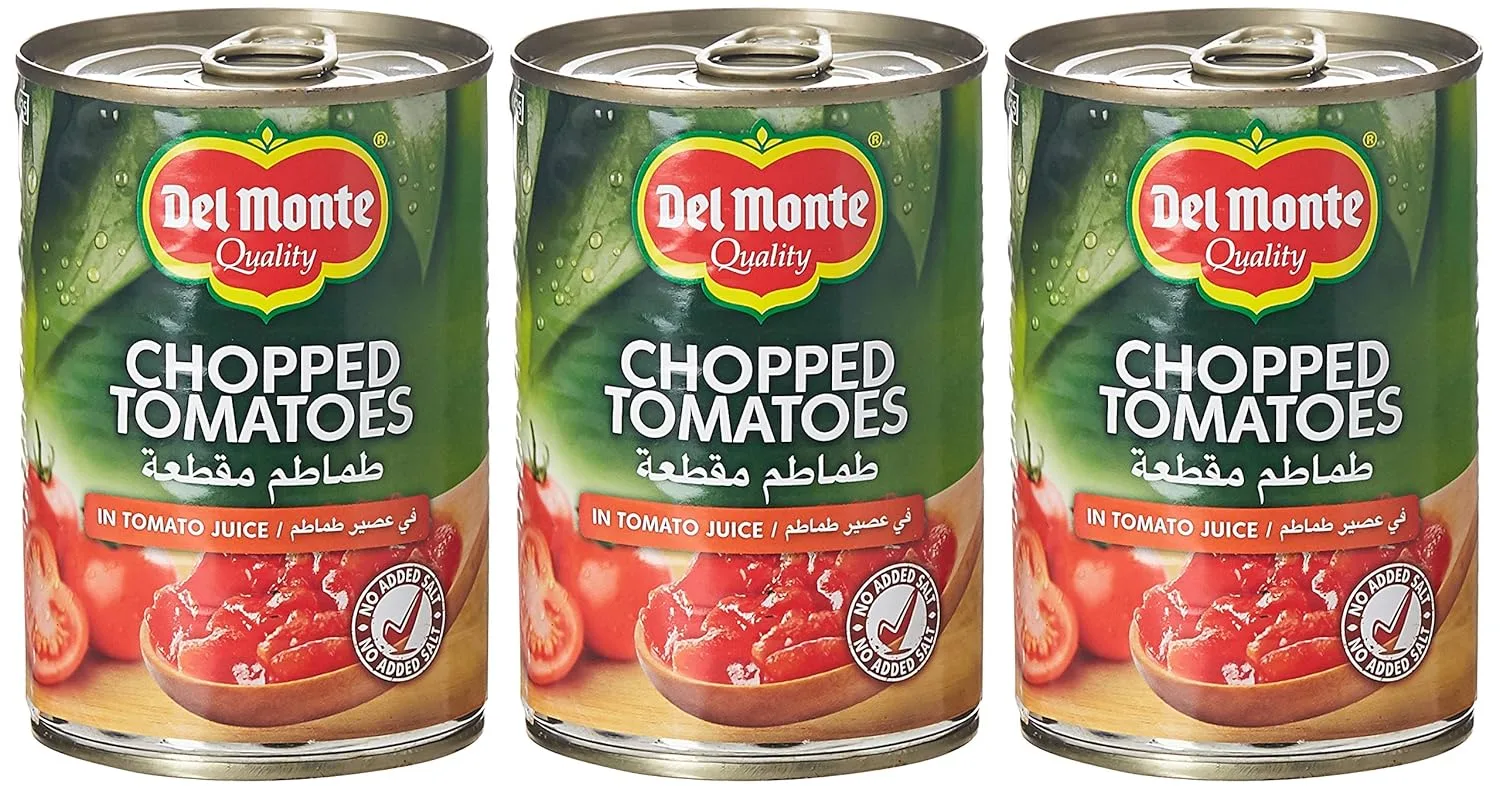 del monte chopped tomatoes 1