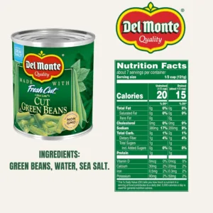 del monte green beans 2