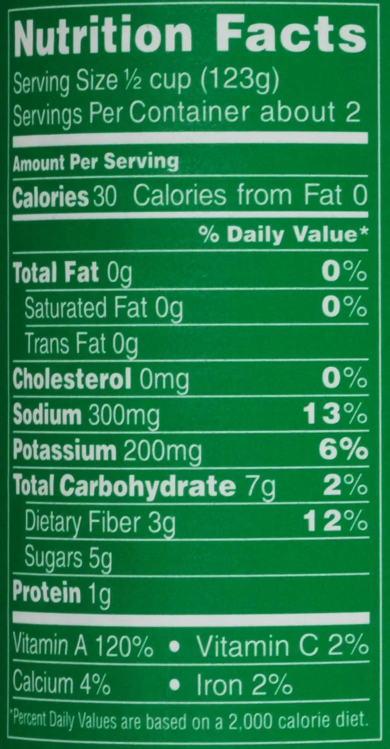 del monte sliced carrots 3
