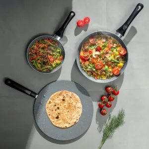 delcasa fry pan set 6