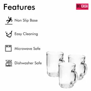 delcasa glass set 2